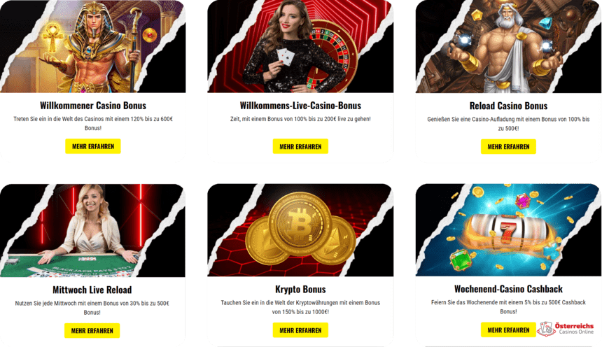 Promotionsgebote Promotionsgebote in 21bets Casino Online