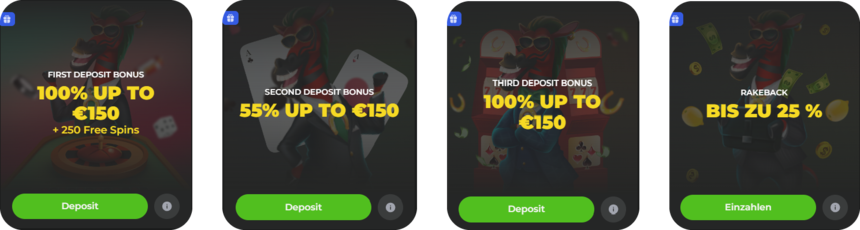 Promotionsgebote Promotionsgebote in Bet On Red Casino Online
