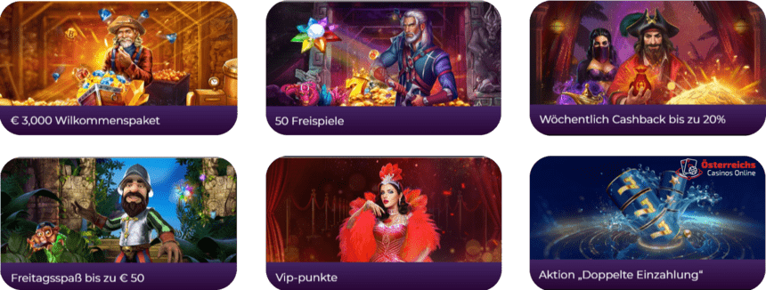 Promotionsgebote Promotionsgebote in Gratowin Casino Online