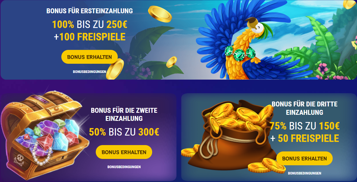 Promotionsgebote Promotionsgebote in Kakadu Online Casino 2025
