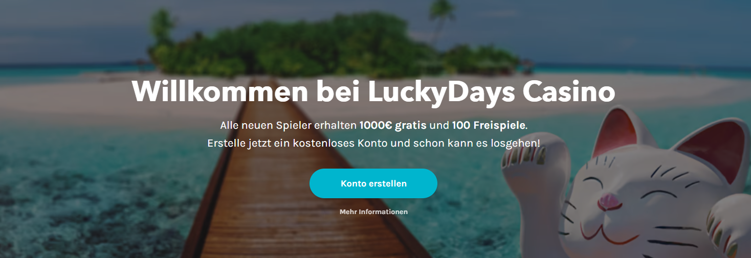 Casino Bonus Bonus ohne Еinzahlung im Lucky Days Casino 2025