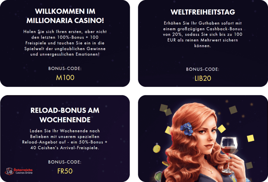 Promotionsgebote Promotionsgebote in MagicalSpin Casino Online