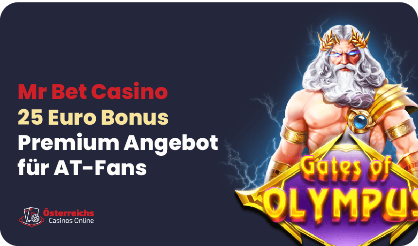 Nur 25 FS ohne Einzahlung im Mr.Bet Casino Bis zu 25 Euro gratis im MrBet Casino mit dem Promo Code