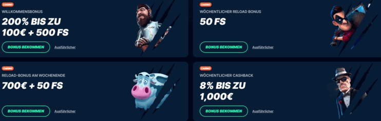 Promotionsgebote Promotionsgebote in Playzilla Online Casino 2025