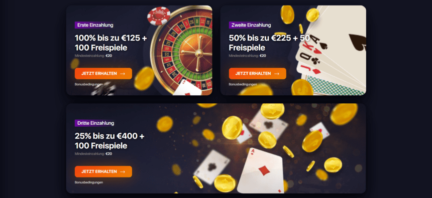Promotionsgebote Promotionsgebote in PraiseCasino Online 2025
