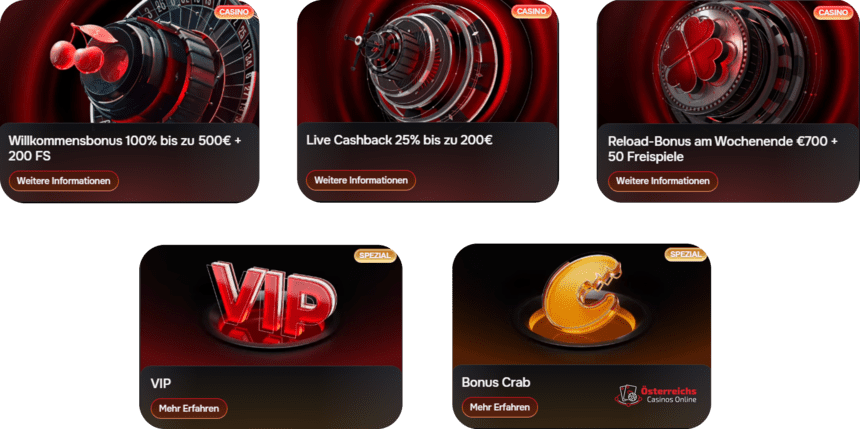Promotionsgebote Promotionsgebote in Casino Online Revolution