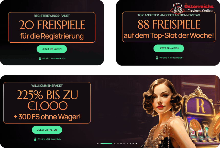 Cashback, Startguthaben, wöchentliche Boni Cashback, Startguthaben, wöchentliche Boni bei Ritzo in Österreich