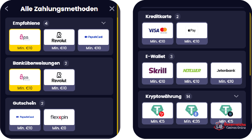 Schnelle Auszahlungen im Online Casino SlotsGem AT