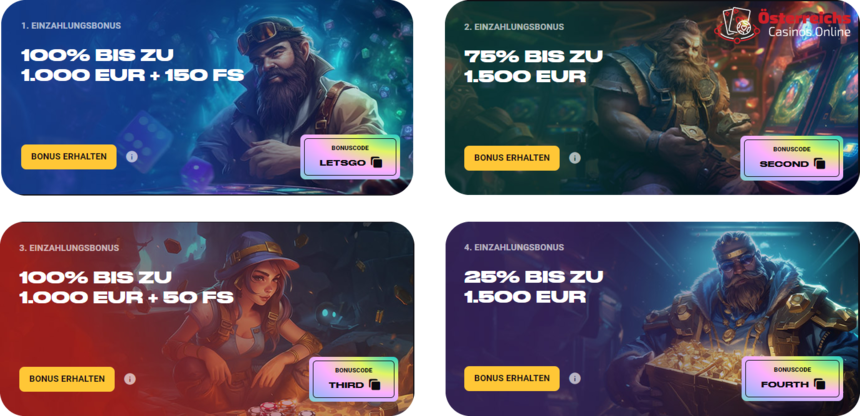 Promotionsgebote Promotionsgebote in Slotsmines Casino Online