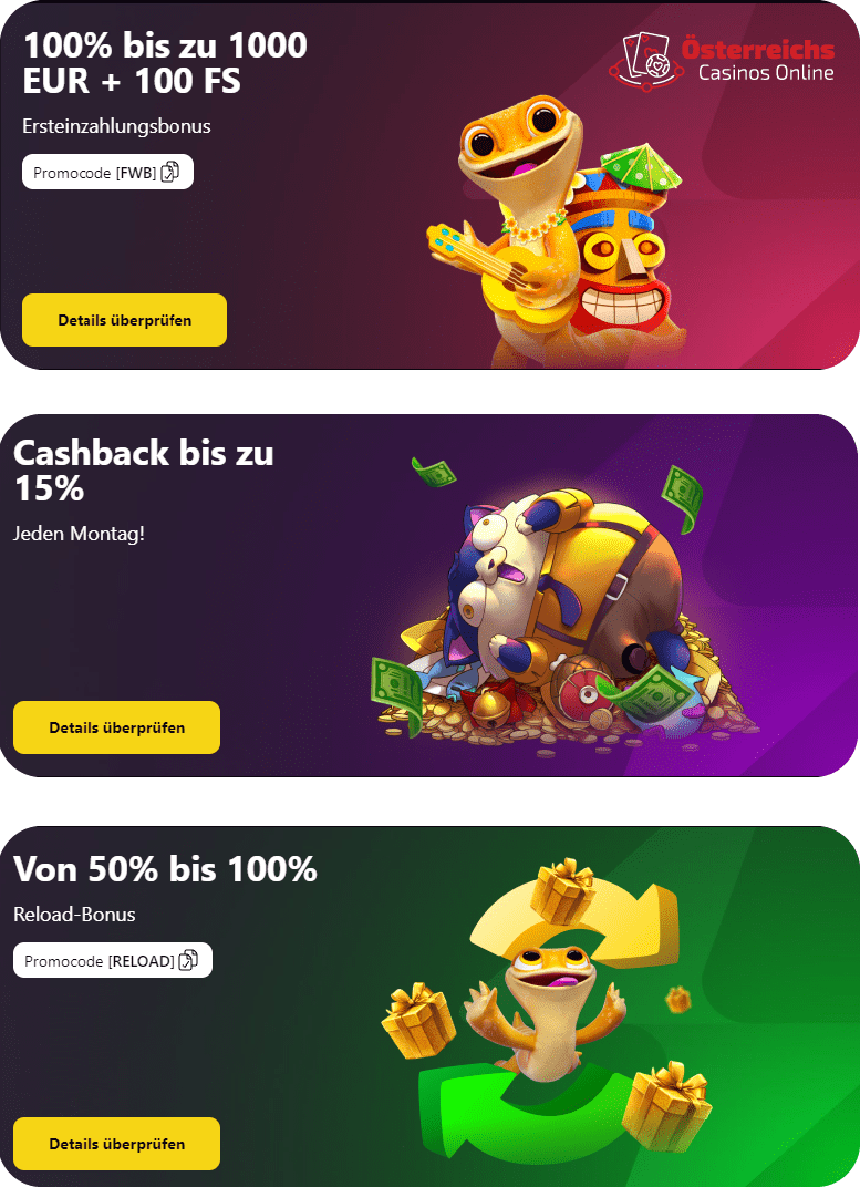 Promotionsgebote Promotionsgebote in Zoome Casino Online