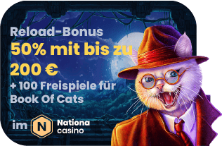 Reload-Bonus bei Casino National, der verfügbar ist, wenn Sie mit LuxonPay einzahlen Reload-Bonus bei Casino National, der verfügbar ist, wenn Sie mit LuxonPay einzahlen