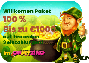 Bonus bis zu 1000 Euro für neue Spieler bei Oh MyZino mit der Möglichkeit, eine Luxon Pay Einzahlung vorzunehmen Bonus bis zu 1000 Euro für neue Spieler bei Oh MyZino mit der Möglichkeit, eine Luxon Pay Einzahlung vorzunehmen