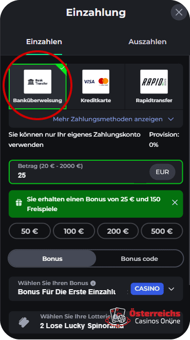N26 Zahlung bei Bet on Red N26 Zahlung bei Bet on Red