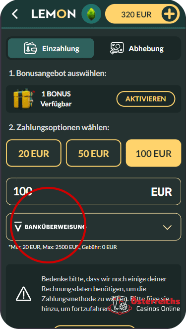 N26 Zahlung bei Lemon N26 Zahlung bei Lemon